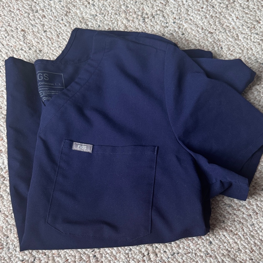Figs navy Comfortable Casual Wear